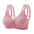 thumbnail image 1 of ATOYSOY Bras for Older Women Ladies Soft No Underwire Full Coverage Senior Bralettes Comfort Seamless Push Up Breathable for Style and Support (Pink,M), 1 of 3