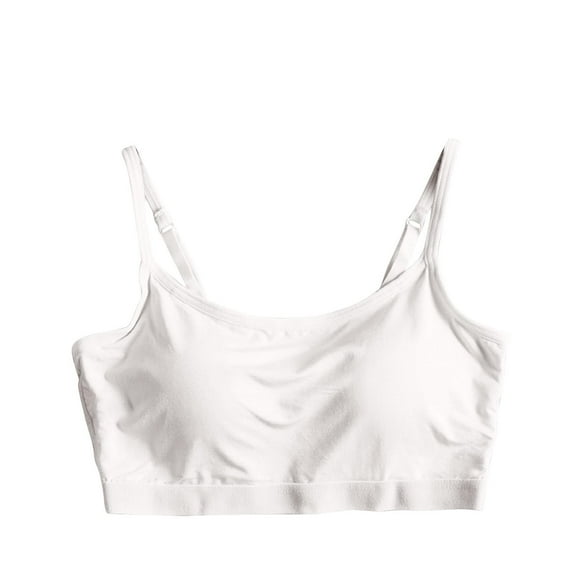 ATOYSOY Cotton Lined Sports Bra Everyday Bra Padded Yoga Activewear Teens Bralette Solid Color Underwear Workout Comfort Bra Push Up Breathable Wireless Tank Tops S