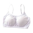 thumbnail image 1 of ATOYSOY Everyday Bra for Women Teens Padded Camisoles Cotton Pajamas Bralette Underwear Workout Push Up Comfort Bra Breathable Wirefree, 1 of 6