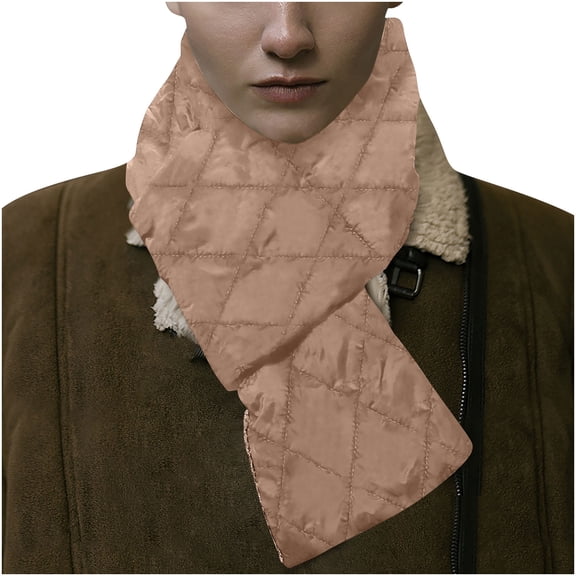 ATOYSOY Electric Heating Scarf For Women Warm Timed Heated Neck Scarves Cold Freezing Weather Windproof Comfortable Neck Scarf (Khaki,Free Size)