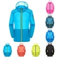 thumbnail image 1 of ATOYSOY Jacket for Women Light Thin Breathable Outdoor Cycling Quick Drying Comfort Jacket Hoodie Skin Clothing Jacket Black L, 1 of 3