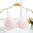 thumbnail image 1 of ATOYSOY Lace Push Up Bras For Women V Neck Style With Underwire Solid Color Adjustable Straps Soft Lining Fabric Support Bra For Dating And All Season, 1 of 6