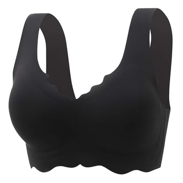 Seamless Wire Free Sports Bra – Padded, Push Up, Tank Style, Yoga & Gym, S-3XL