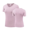 thumbnail image 1 of ATOYSOY Women's Casual V Neck Short Sleeve Blouses Soft Comfortable Shirts for Everyday Wear Stylish and Versatile Tops, 1 of 4