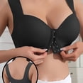thumbnail image 1 of ATOYSOY Wireless Women Bras Comfortable Front Hook Wireless Bra No Underwire Solid Hue For Daily Activities Travel And All figures Types, 1 of 4