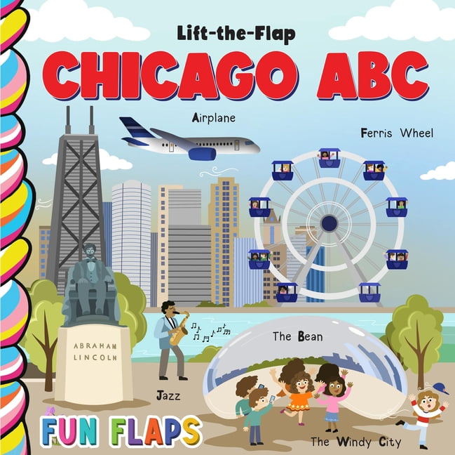 Fun Flaps Chicago ABC, (Board Book)