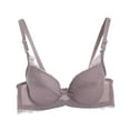thumbnail image 1 of ATOYSOY Women's Plus Size Lace Splicing Everyday Bra Underwear Push Up Bralette Teens Workout Comfort Bra Breathable Thin Lightly Underwired Gray L, 1 of 7