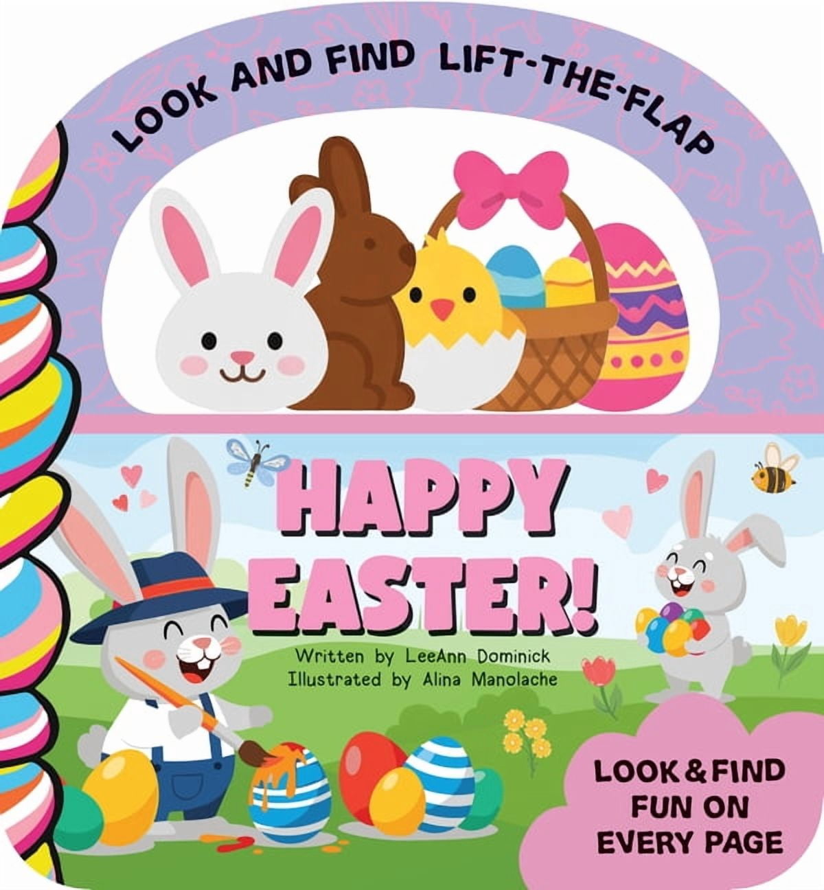 Look and Find Lift-The-Flap Happy Easter Look and Find Lift-The-Flap, (Board Book)