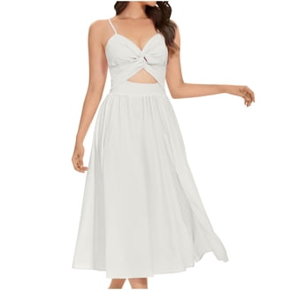 cute dresses simple Long Prom Dresses Cute Girl Simple Elegant Wedding Dresses cg23723 main image 0