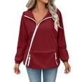 thumbnail image 1 of ATOYSOY Womens Rain Jackets Waterproof Windbreaker Jackets light Portable Rain Coat, 1 of 9