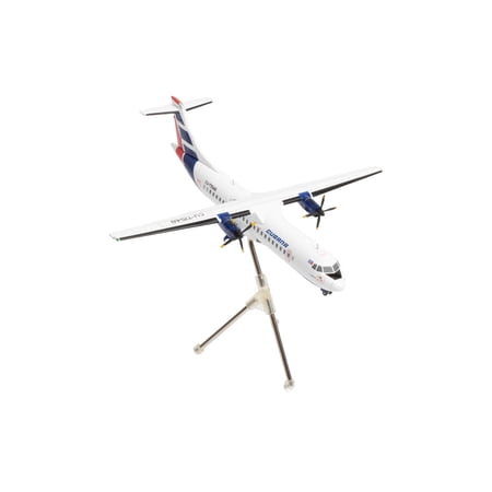 ATR 72-200 Commercial Aircraft "Cubana de Aviacion" (CU-T1548) White with Red and Blue Tail 1/200 Diecast Model by GeminiJets