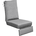 thumbnail image 1 of ATR ART to REAL Indoor Outdoor Recliner Replacement Waterproof Cushion, 5.5” Thick,Removable Washable Cover,Water Repellent,Grey, 1 of 12