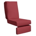 thumbnail image 1 of ATR ART to REAL Outdoor Replacement Cushion for Recliner, 5.5”Thick, Removable Washable Cover, Water Resistant, Red, 1 of 9