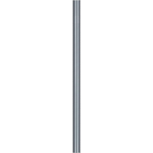 ATR1X18ZP ATR 1 in. x 18 in. Zinc-Plated All-Thread Rod - Walmart.com