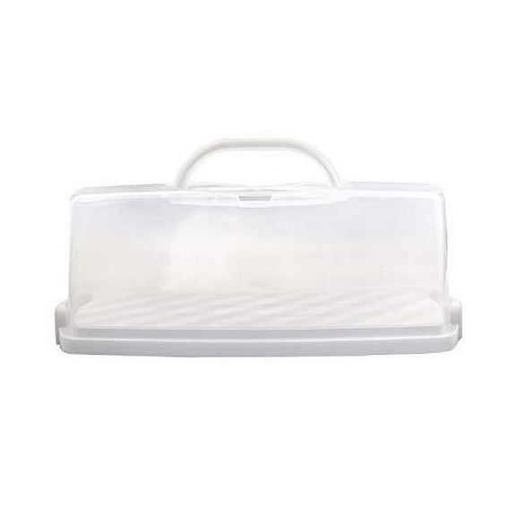 ATRDTO Plastic Clear Top Portable Bread Box