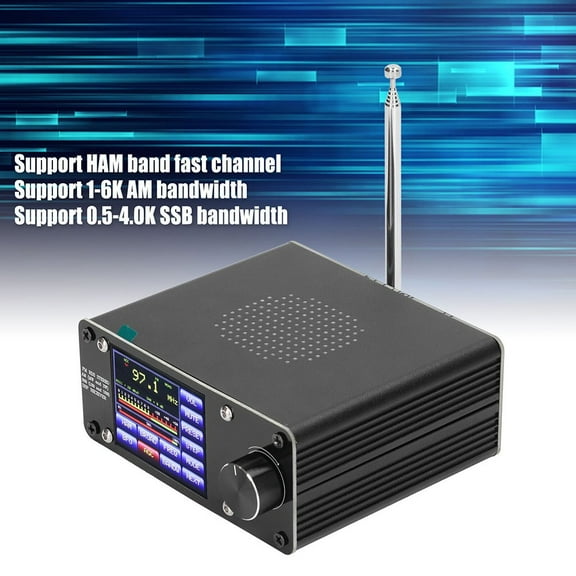 ATS-100 SI4732/SI4735 Full Radio Receiver FM LW ( for MW & SW) SSB (LSB & USB)