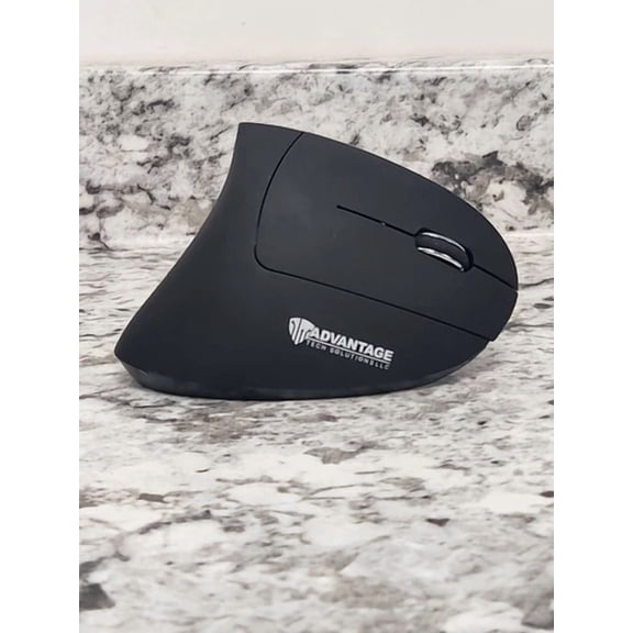 ATS 2.4G Wireless Vertical Ergonomic Optical Mouse 5 Buttons 800/1200/1600 DPI
