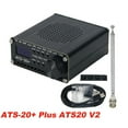 thumbnail image 1 of ATS-20+ Plus ATS20 V2 SI4732 Radio Receiver For DSP Receiver FM AM And SSB Built-in 3.6V 800mAh Polymer Lithium Battery, 1 of 11