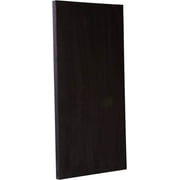 ATS Acoustic Panel 24x48x2 Inches, Square Edge, in Black Microsuede