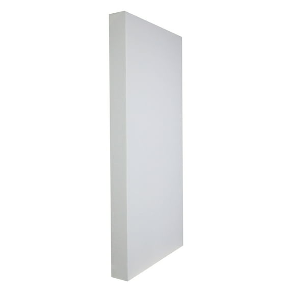 ATS Acoustics Bass Trap Full Range Sound Absorbing Echo Reducing Studio Acoustic Wall Panel 24" x 48" x 4" (Snow)