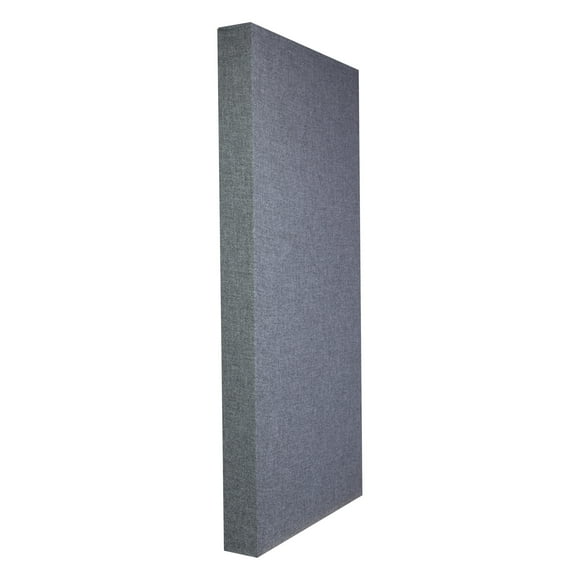 ATS Acoustics Bass Trap Low Range Sound Absorbing Echo Reducing Studio Acoustic Wall Panel 24" x 48" x 4" (Charcoal)