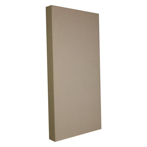 ATS Acoustics Bass Trap Low Range Sound Absorbing Echo Reducing Studio Acoustic Wall Panel 24" x 48" x 4" (Tan)