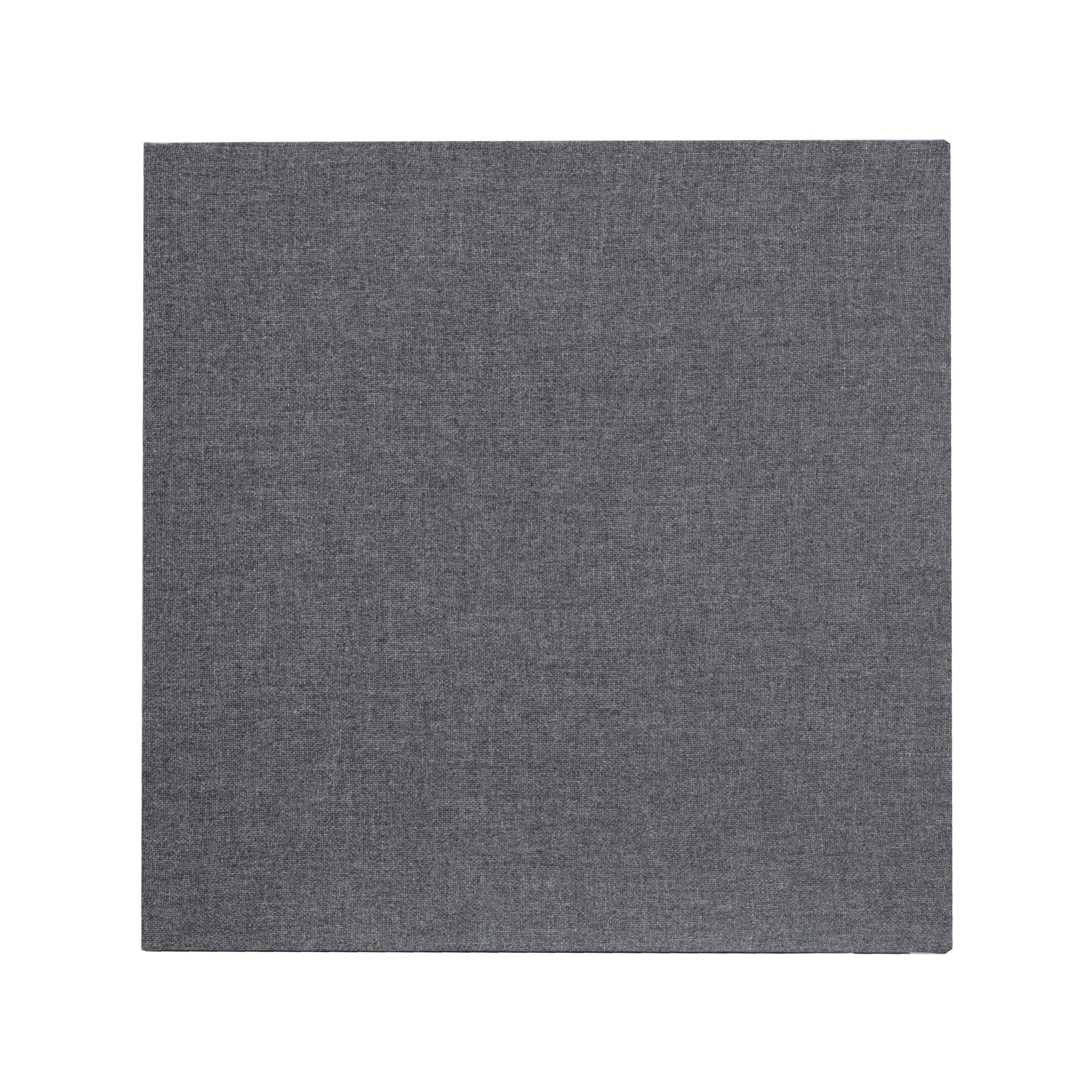 ATS Acoustics Ceiling Acoustic Tile 24"x24"x2" Sound Absorbing Drop Grid Panel For T-Bar Drop Ceiling Noise Reduction (Charcoal)