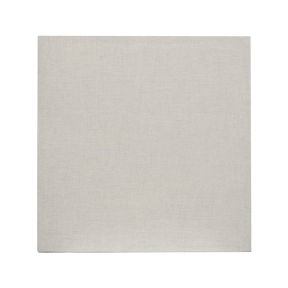 ATS Acoustics Ceiling Acoustic Tile 24"x24"x2" Sound Absorbing Drop Grid Panel For T-Bar Drop Ceiling Noise Reduction (Linen)