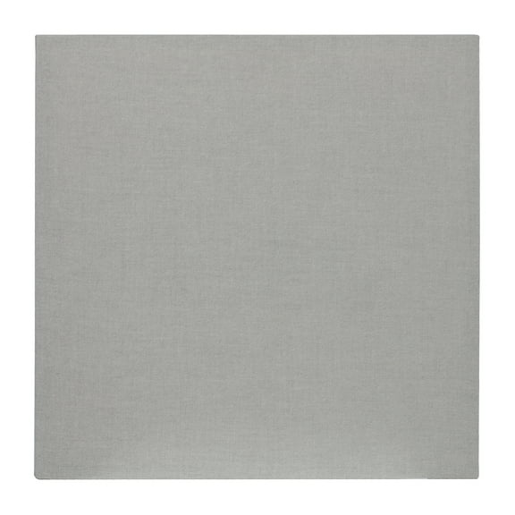ATS Acoustics Ceiling Acoustic Tile 24"x24"x2" Sound Absorbing Drop Grid Panel For T-Bar Drop Ceiling Noise Reduction (Oyster)