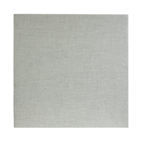 ATS Acoustics Ceiling Acoustic Tile 24"x24"x2" Sound Absorbing Drop Grid Panel For T-Bar Drop Ceiling Noise Reduction (Platinum)