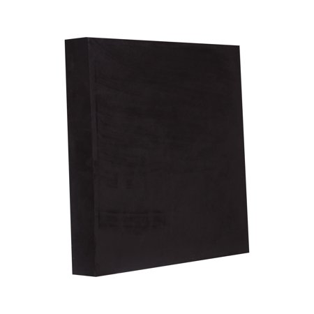 ATS Acoustics Microsuede Acoustic Panel 24" x 24" x 4" Square Edge (Black)