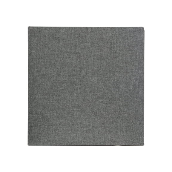 ATS Acoustics ECO Panel Low-VOC Professional Studio Recording Booth Sound Absorbing Acoustic Panel 24" x 24" x 4" (Charcoal)
