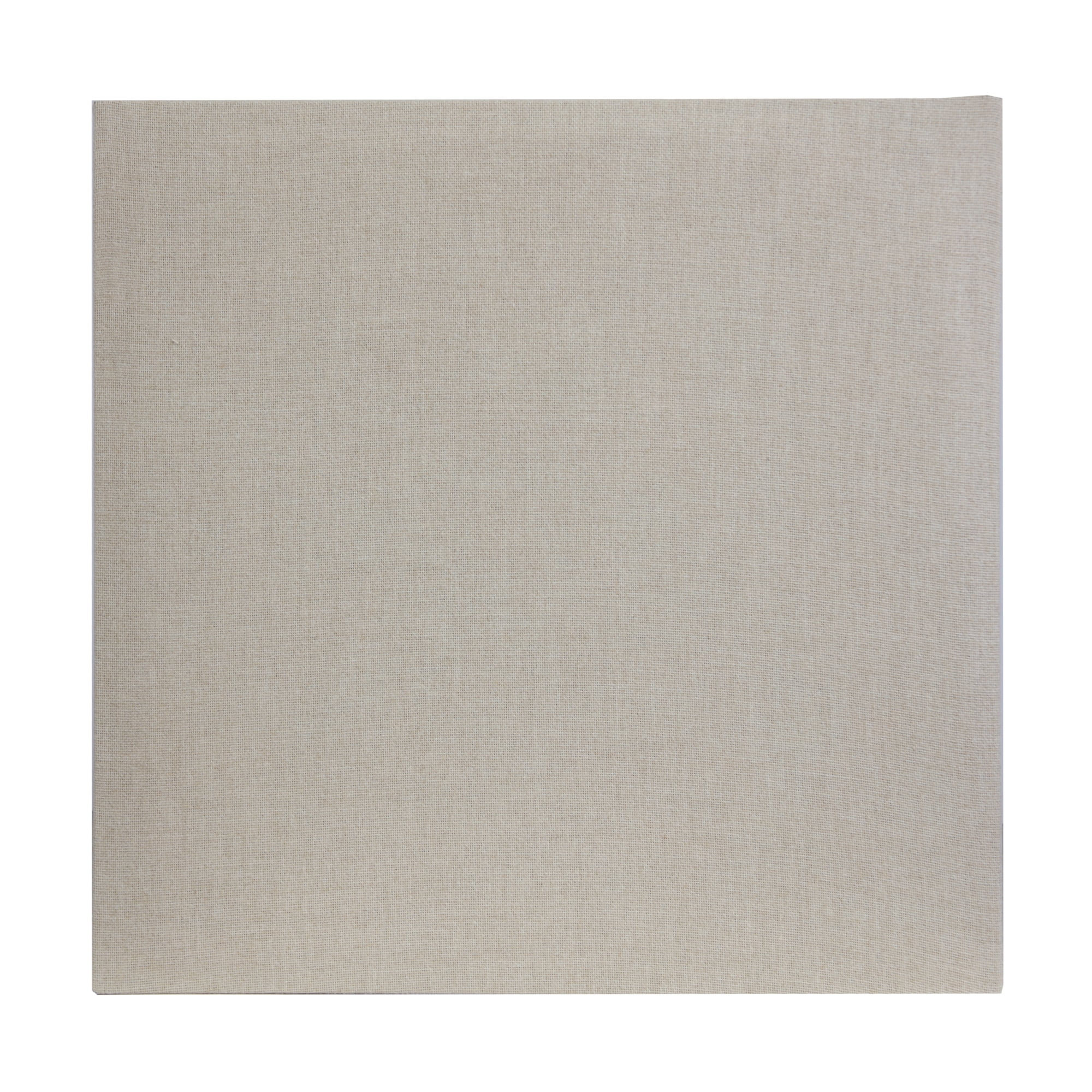 ATS Acoustics ECO Panel Low-VOC Professional Studio Recording Booth Sound Absorbing Acoustic Panel 24" x 24" x 4" (Cream)