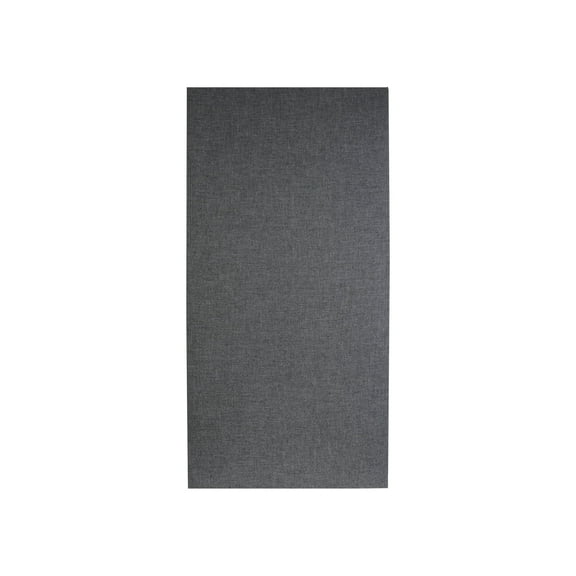 ATS Acoustics ECO Panel Low-VOC Professional Studio Recording Booth Sound Absorbing Acoustic Panel 24" x 48" x 2" (Charcoal)