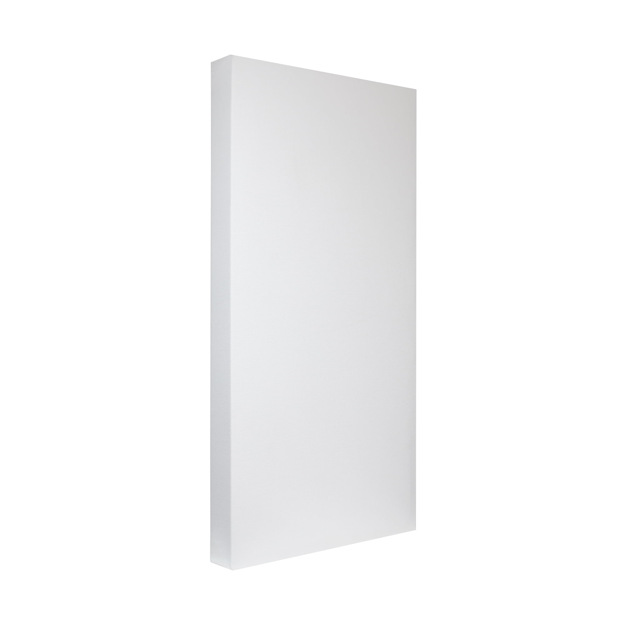 ATS Acoustics ECO Panel Low-VOC Professional Studio Recording Booth Sound Absorbing Acoustic Panel 24" x 48" x 4" (Snow)