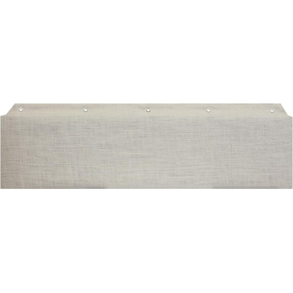 ATS Acoustics Hanging Acoustic Baffle Sound Absorbing Noise Dampening Suspended Ceiling Panel 12" x 48" x 2" (Ivory)