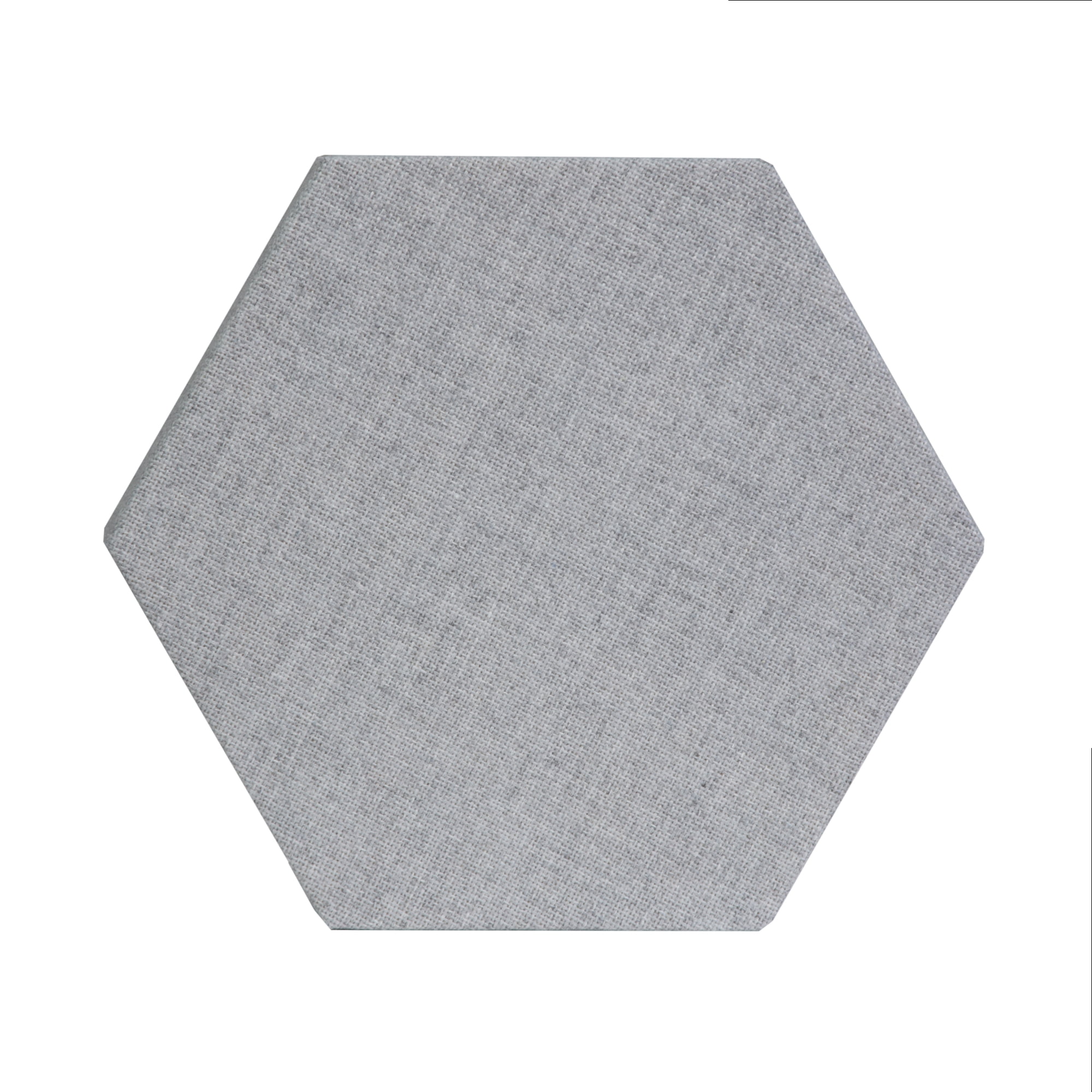 ATS Acoustics Hexagon Acoustic Panel Fire Rated 12" x 2" Sound Absorbing Professional Studio Quality Wall Tile (Blue Smoke)