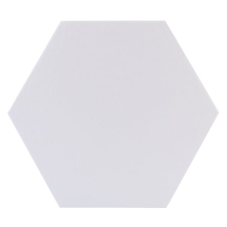 ATS Acoustics Hexagon Acoustic Panel Fire Rated 24" x 2" Sound Absorbing Professional Studio Quality Wall Tile (Snow)