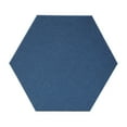 thumbnail image 1 of ATS Acoustics Hexagon Fire Rated Sound Absorbing Acoustic Panel 12" x 1" (Deep Ocean), 1 of 7