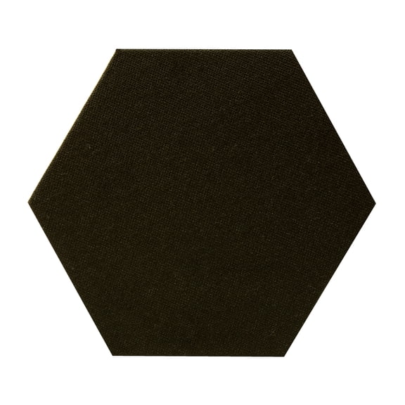 ATS Acoustics Hexagon Fire Rated Sound Absorbing Acoustic Panel 12" x 1" (Pitch)