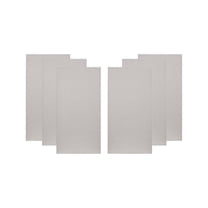 ATS Acoustics Home Office Residential Acoustic Treatment Room Kit Sound Absorbing Acoustic Panel 6 Pack for 50-100 Sq Ft (Linen)