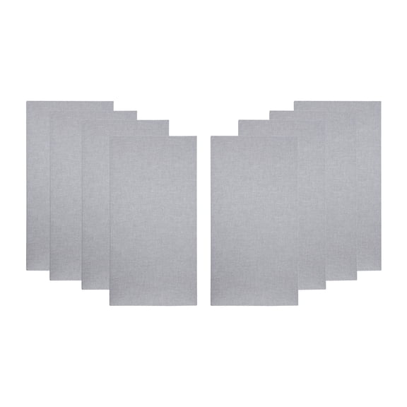 ATS Acoustics Home Office Residential Acoustic Treatment Room Kit Sound Absorbing Acoustic Panel 8 Pack for 120-200 Sq Ft (Blue Smoke)