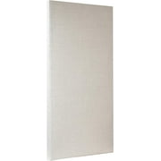 ATS Acoustics Panel 24x48x2 Inches, Beveled Edge, in Ivory