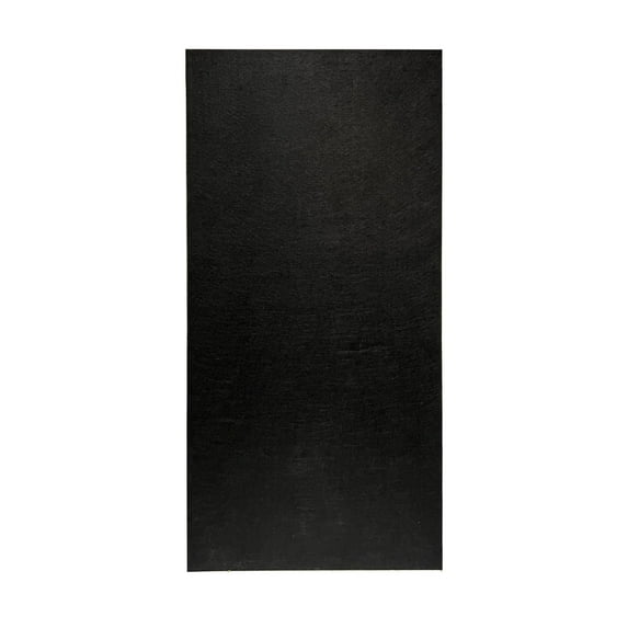 ATS Acoustics PET Acoustic Panel, Polyester, Water Resistant, 24" x 48" x 1" (Black)