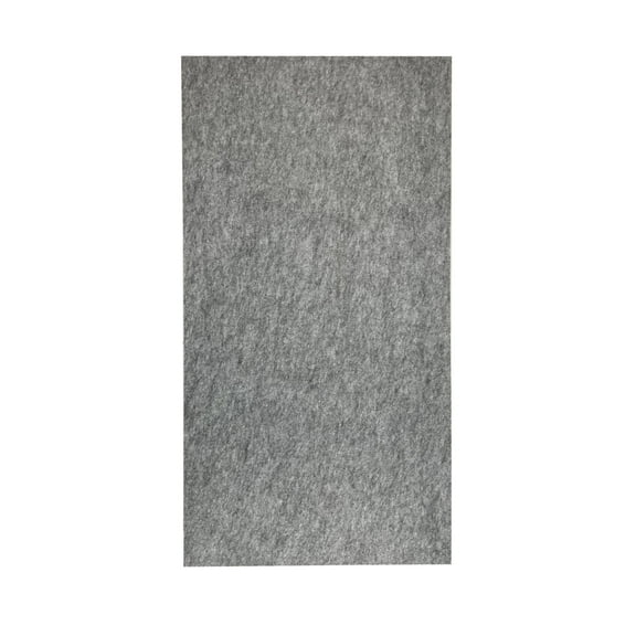 ATS Acoustics PET Acoustic Panel, Polyester, Water Resistant, 24" x 48" x 1" (Smoke)