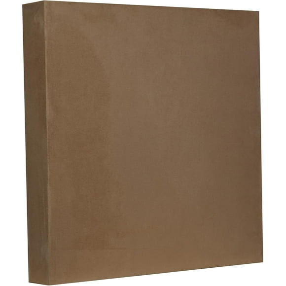 ATS Acoustics Sound Absorbing Microsuede Fabric Studio Acoustic Panel Wall Art 24" x 24" x 4" Square Edge ()