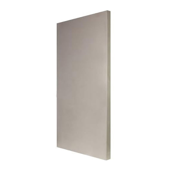 ATS Acoustics Sound Absorbing Microsuede Fabric Studio Acoustic Panel Wall Art 24" x 48" x 2" Square Edge (Shell)