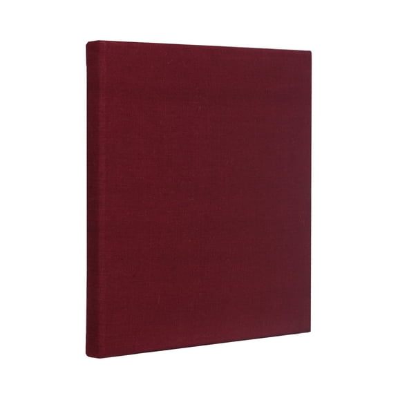 ATS Acoustics Sound Absorbing Acoustic Panel 24" x 24" x 2" Beveled Edge (Burgundy)