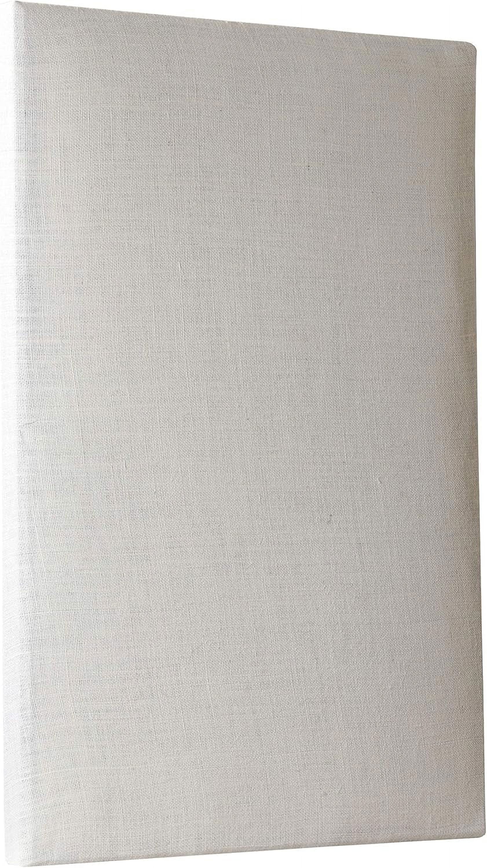 ATS Acoustics Sound Absorbing Acoustic Panel 24" x 36" x 2" Beveled Edge (Ivory)