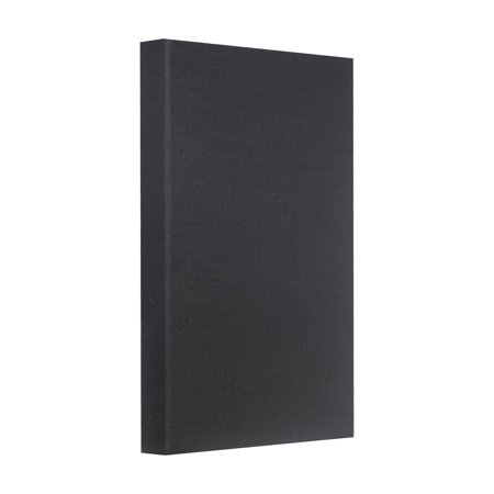 ATS Acoustics Sound Absorbing Acoustic Panel 24" x 36" x 4" Beveled Edge (Black)